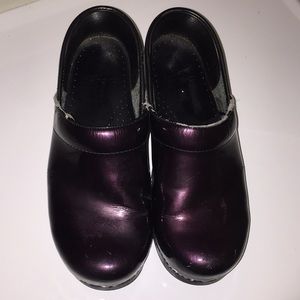 Purple Dansko Clogs